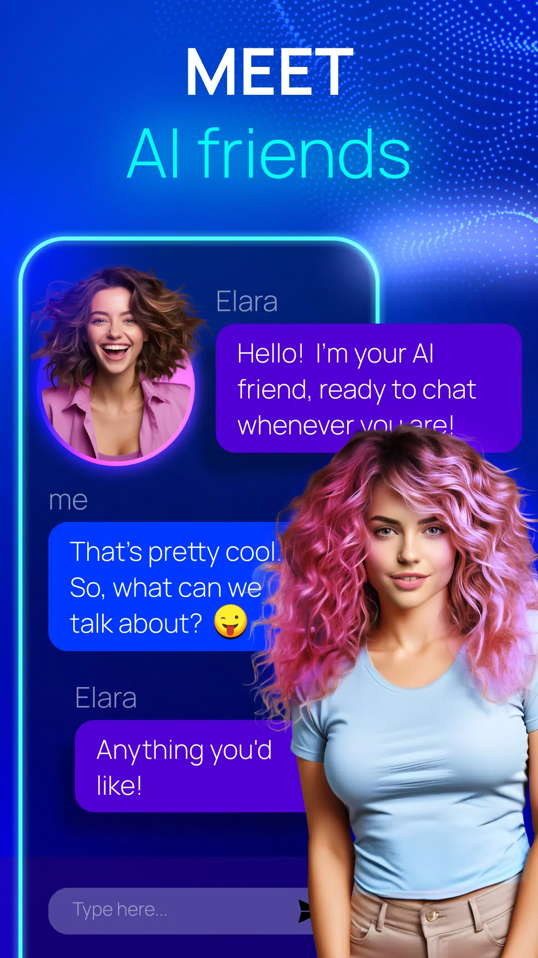 SoulPartner: Chat AI Friend應用截圖第0張