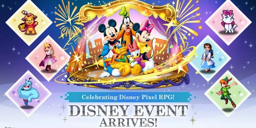 Puzzle & Dragons welcomes Mickey, Pooh, Ariel and more in Disney Pixel RPG crossover