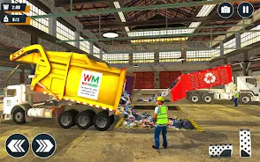 Real Garbage Truck Simulator Captura de pantalla 3