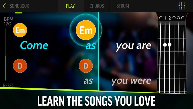 Guitar Tuner and Songbook Four Screenshot 0