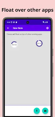 Floating Timer スクリーンショット 1