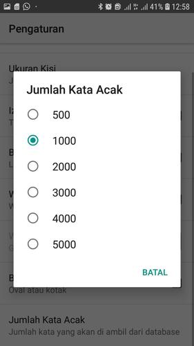 Cari Kata Indonesia Captura de pantalla 2