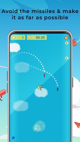 Plane vs Missiles 스크린샷 1