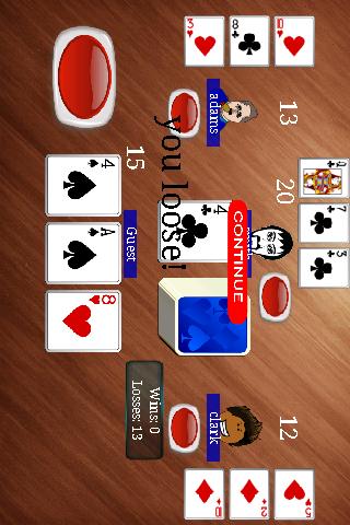 Thirty-One - 31 (Card Game) Zrzut ekranu 1