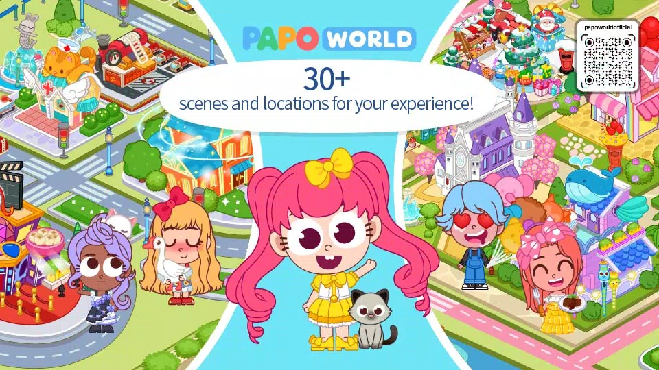 Papo Town: World Скриншот 3