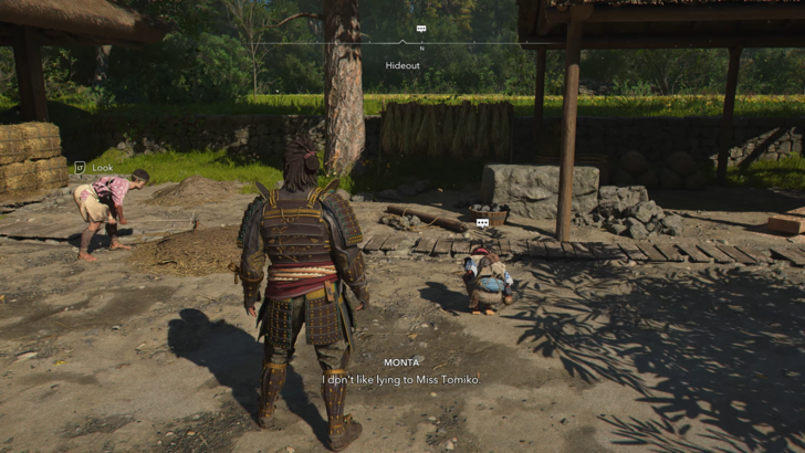 Assassin's Creed Shadows Hideout Character Interactions