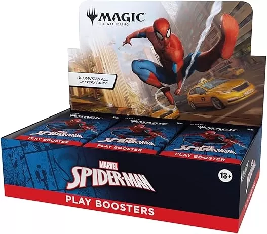 Amazon uzupełnia Spider-Man Mtg Booster Boxes