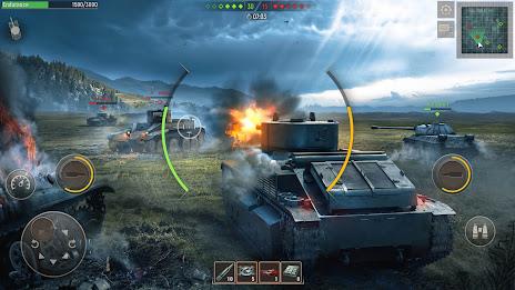 Battle Tanks: Online War games Ekran Görüntüsü 1