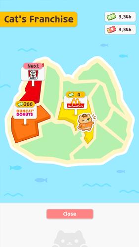 Cat diner: Franchise tycoon应用截图第1张
