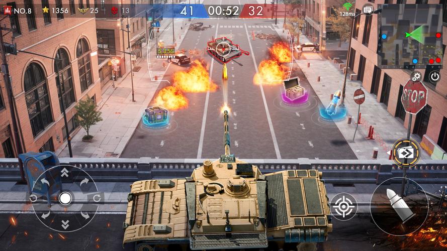 Tank Conflict: PVP Blitz MMO Capture d'écran 1