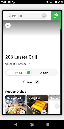 206 Luster Grill Screenshot 2