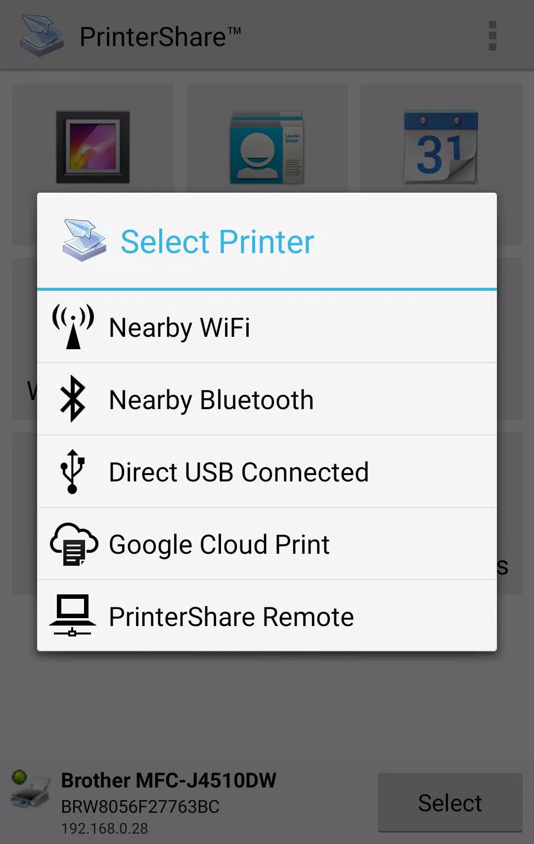 PrinterShare ภาพหน้าจอ 1