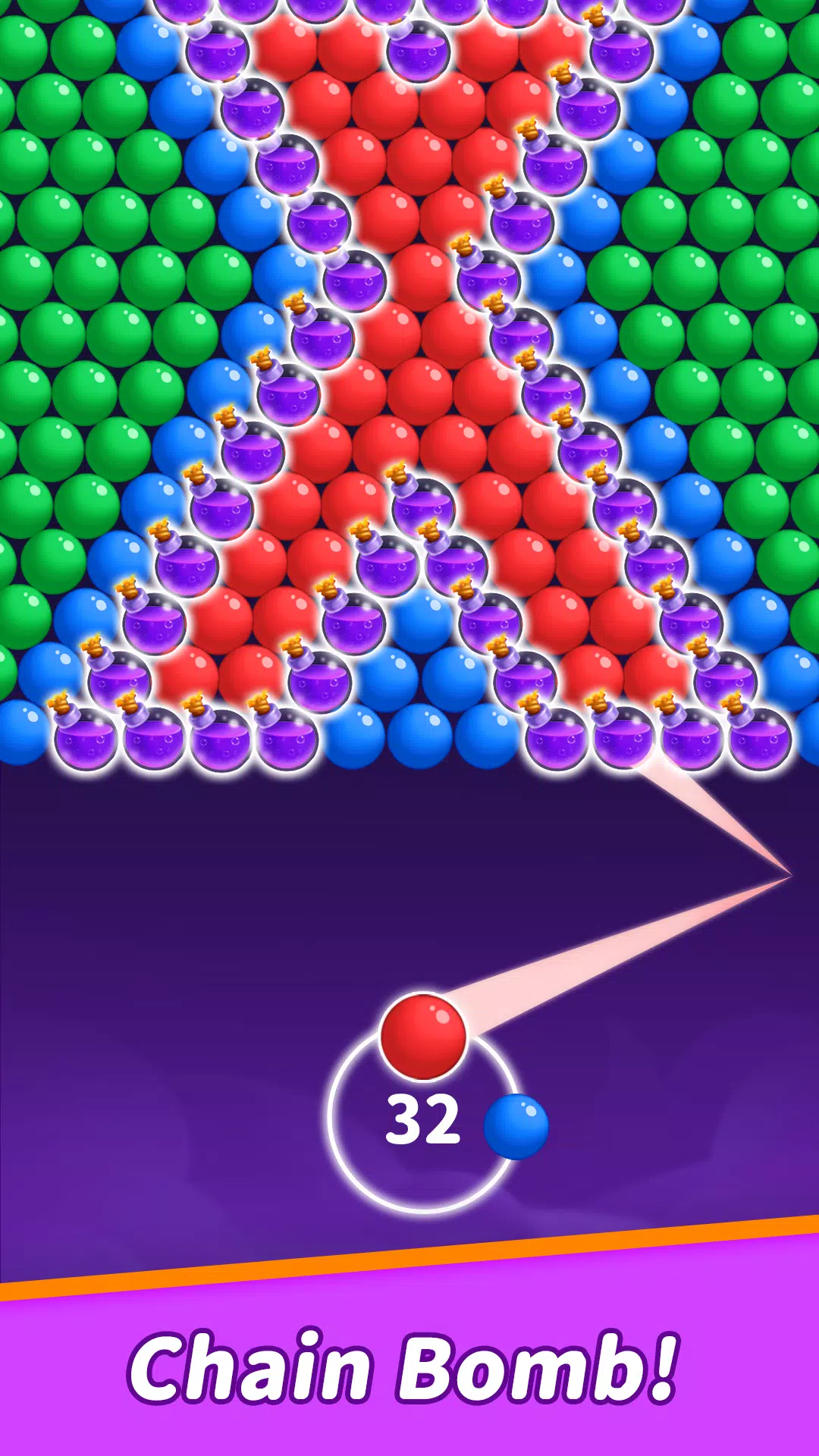 BubbleShooter Pop & Puzzle Скриншот 1