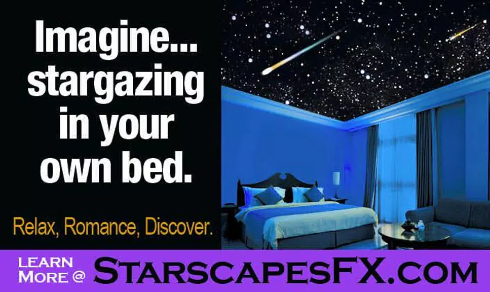 VR Starscapes Heavenly Ceiling Tangkapan skrin 3