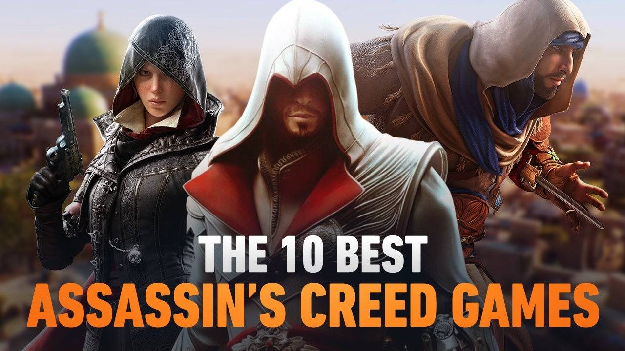 Top 10 Assassins Creed -Spiele rangierten
