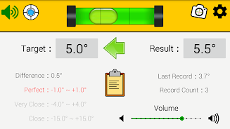 Level with voice /Spirit level Ekran Görüntüsü 0