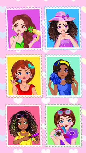 Hair Salon games for girls fun Скриншот 1