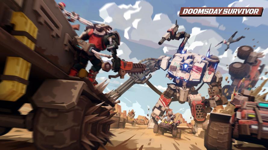 Doomsday Survivor: Zombie War Captura de tela 0