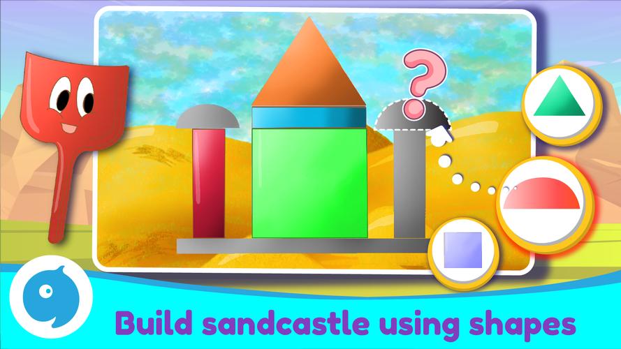 Colors & shapes learning Games Capture d'écran 1