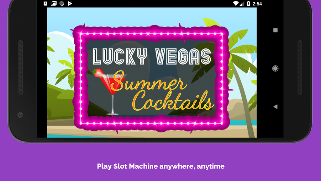 Lucky Vegas - Summer Cocktail Slot Jackpot Machine ภาพหน้าจอ 0
