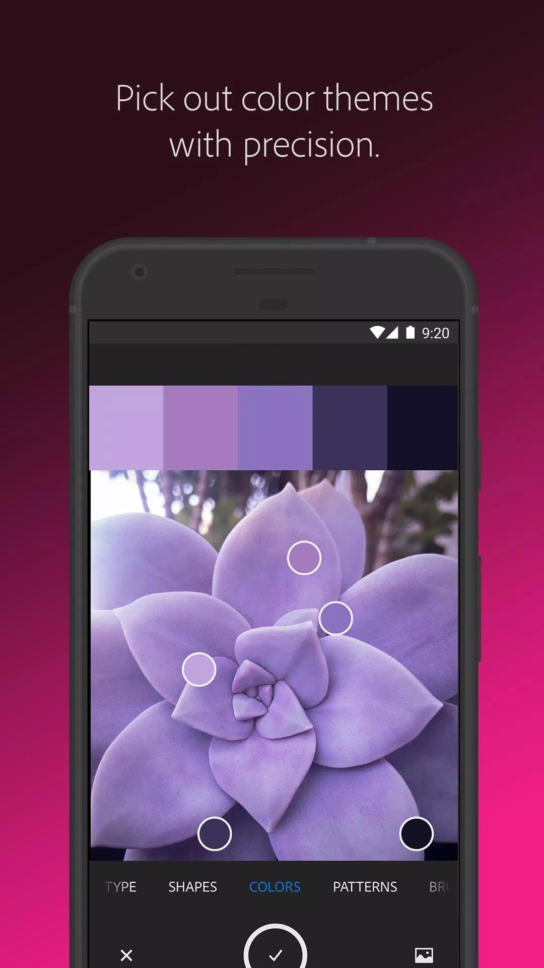 Adobe Capture ဖန်သားပြင်ဓာတ်ပုံ 3