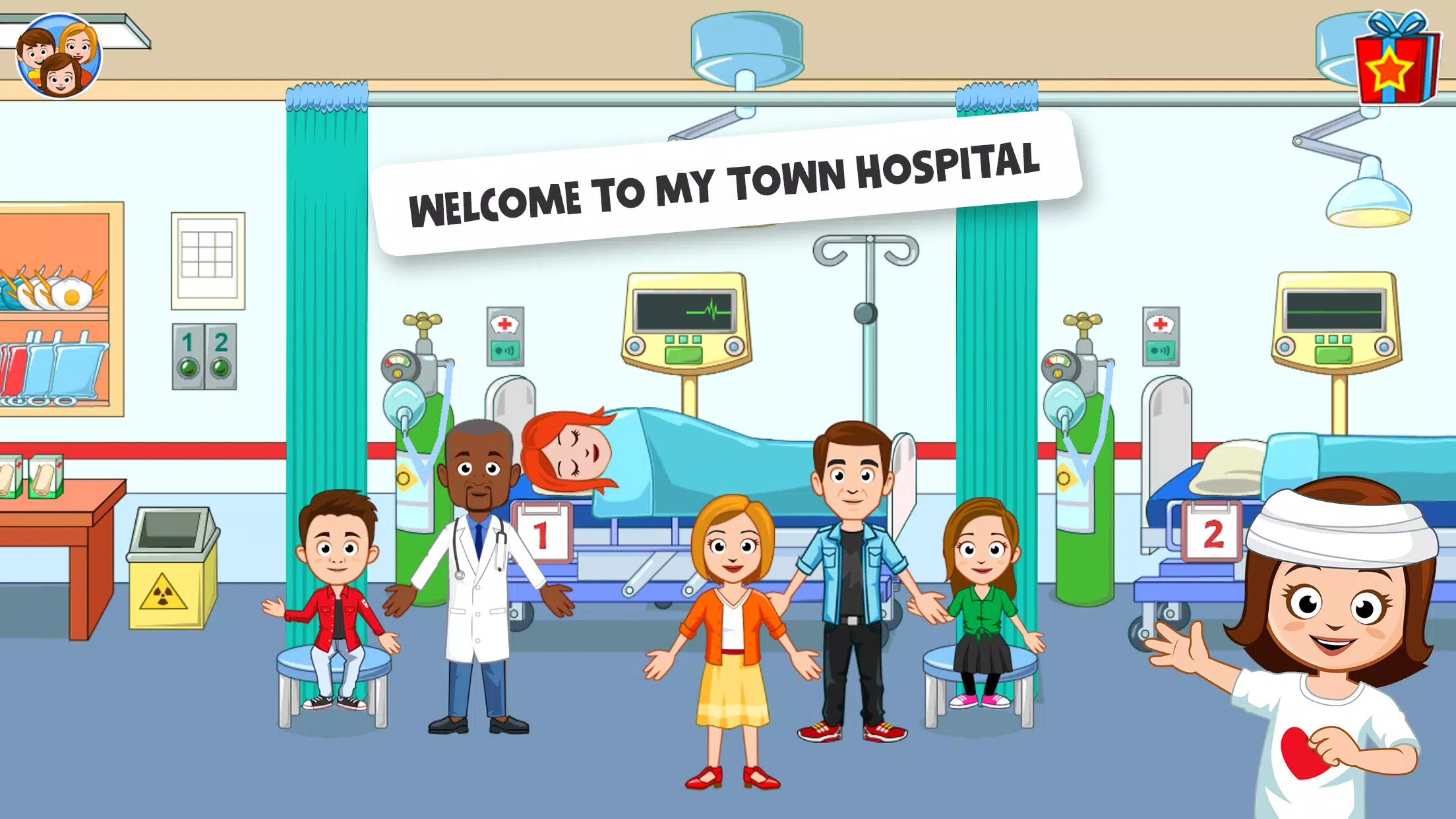 My Town : Hospital ホスピタル スクリーンショット 0