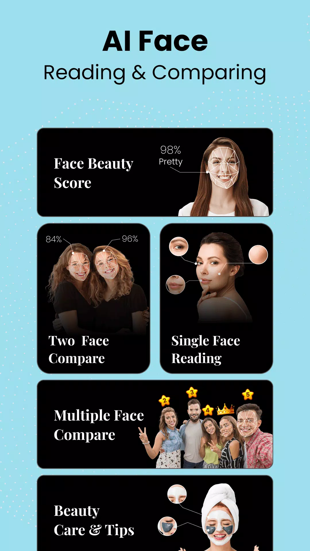 Face Beauty Score Calc & Tips應用截圖第2張