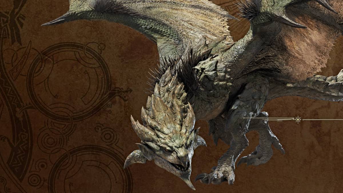 Quái vật Rathian trong Monster Hunter Wilds