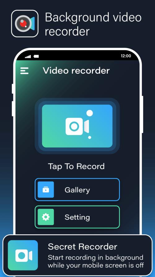 Background Video Recorder Cam應用截圖第0張