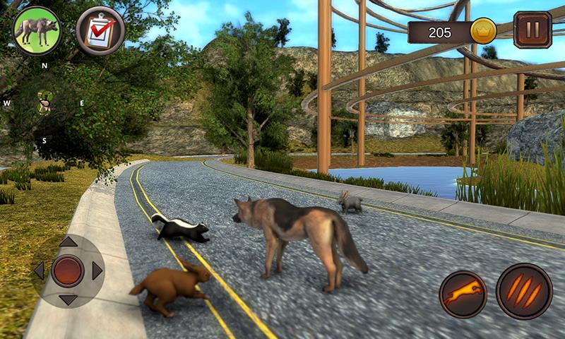 German Shepherd Dog Simulator Captura de pantalla 3