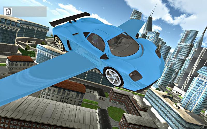 Flying Car Simulator Xtreme 3D Captura de pantalla 1