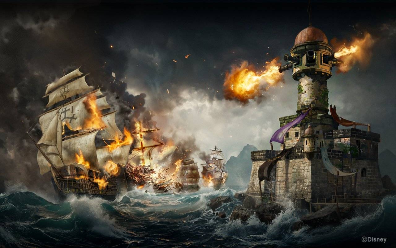 Pirates of the Caribbean: Tides of War Tower Defense Gameplay