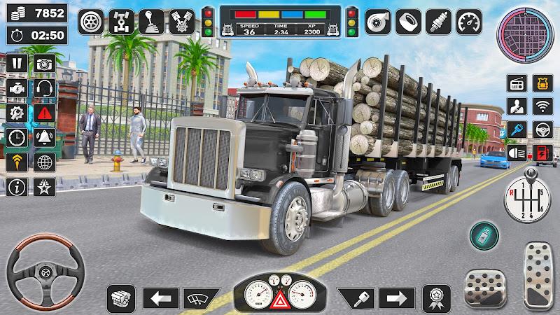 Truck Driving School Games Pro Captura de pantalla 2