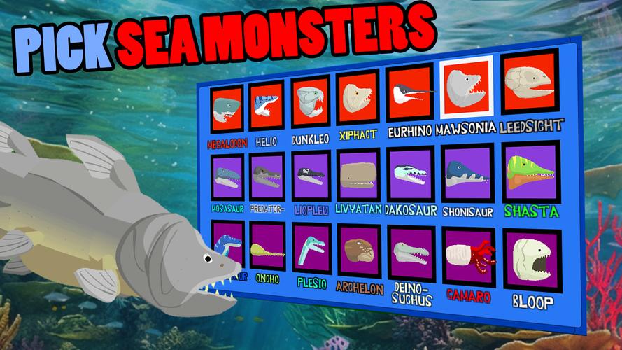 Megalodon Fights Sea Monsters應用截圖第1張