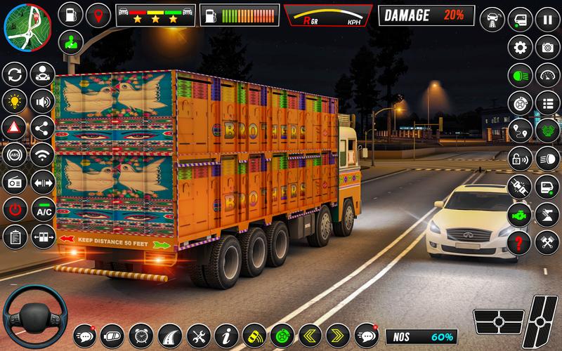 Indian Truck Game 3d Truck sim 스크린샷 3