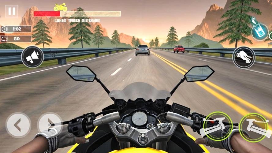 Bike Racing 3D: Moto Bike Game Captura de pantalla 1