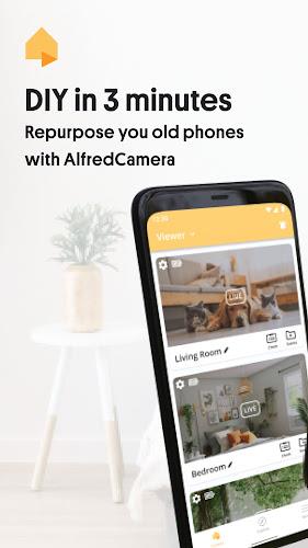 AlfredCamera Home Security app 스크린샷 0