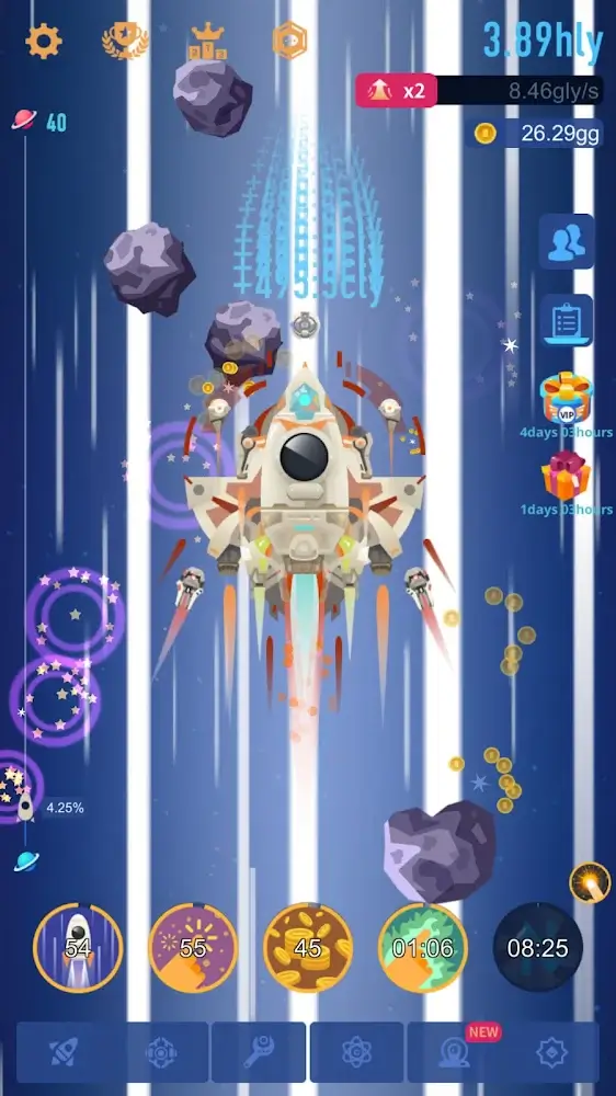 Space Colonizers Idle Clicker Zrzut ekranu 3