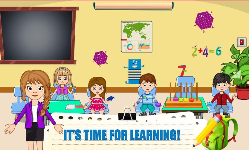 My School Kids Stories Скриншот 1