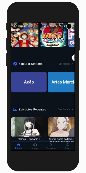 Schermata Animeflix 2