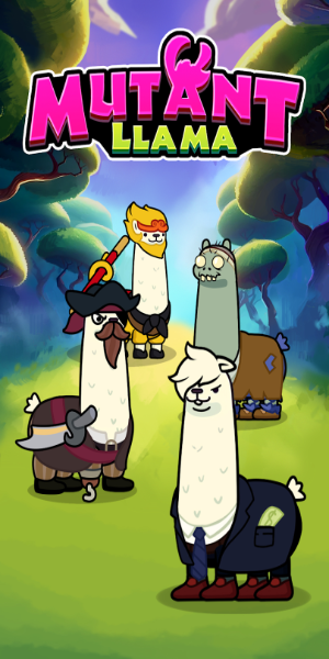 Mutant Llama: IDLE Breed Games Schermafbeelding 1