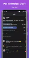 Opino - Social App for Polls स्क्रीनशॉट 2
