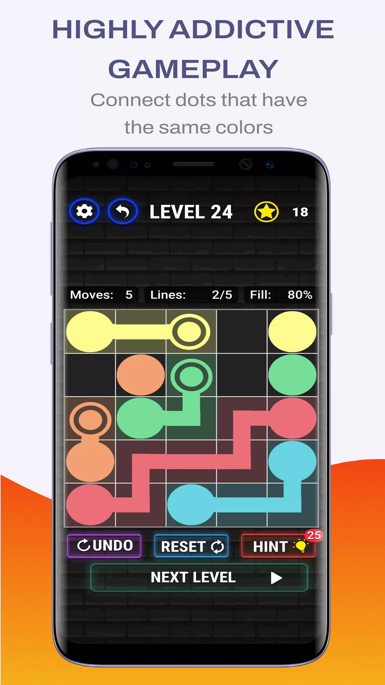 Color Link Flow Capture d'écran 0