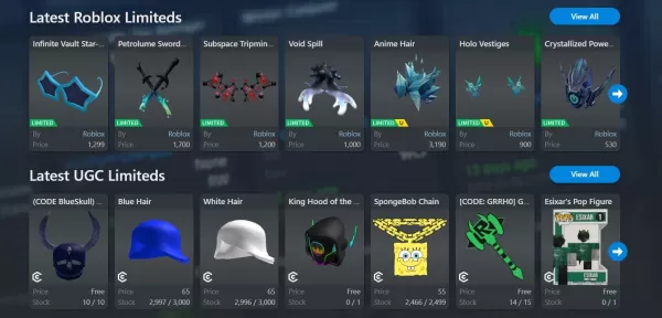 「Roblox Limitesの節約を最大化する：ヒントを購入」