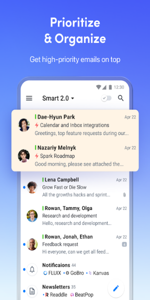 Spark AI – Persönliche E-Mail Screenshot 2