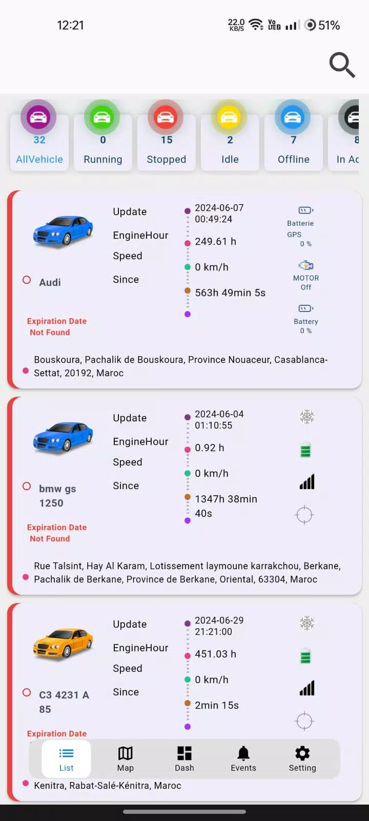 Zenata gps スクリーンショット 1