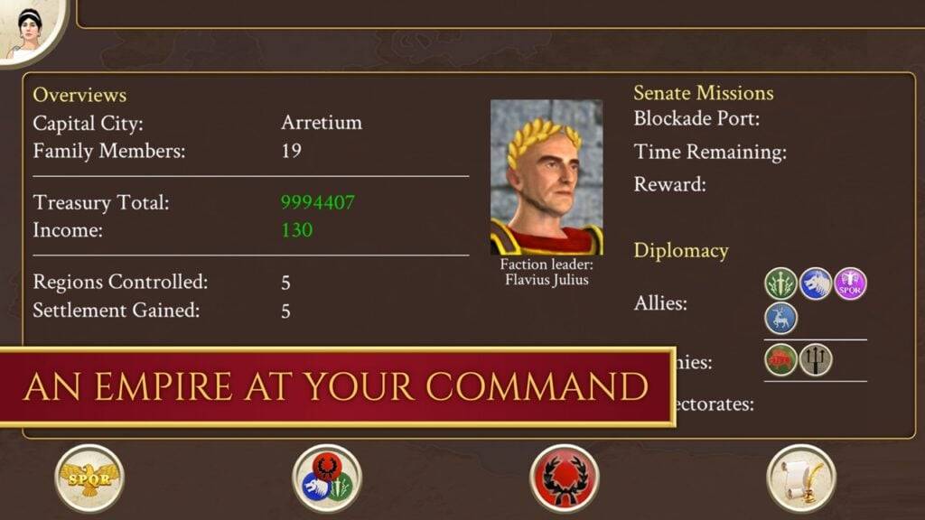 Feral Interactive cae la actualización de Imperium para Roma: Total War