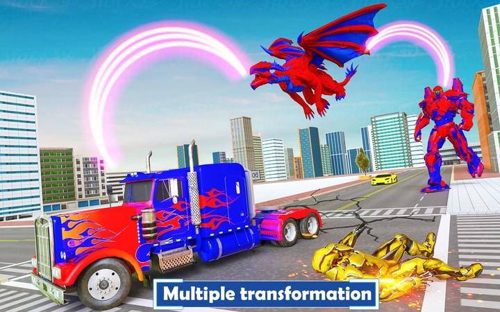 Dragon Robot Truck Transform স্ক্রিনশট 1