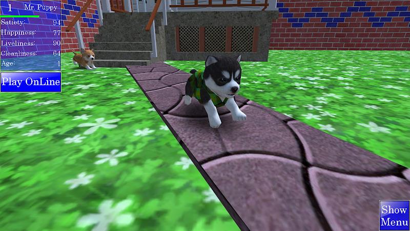 Cute Pocket Puppy 3D Captura de pantalla 3