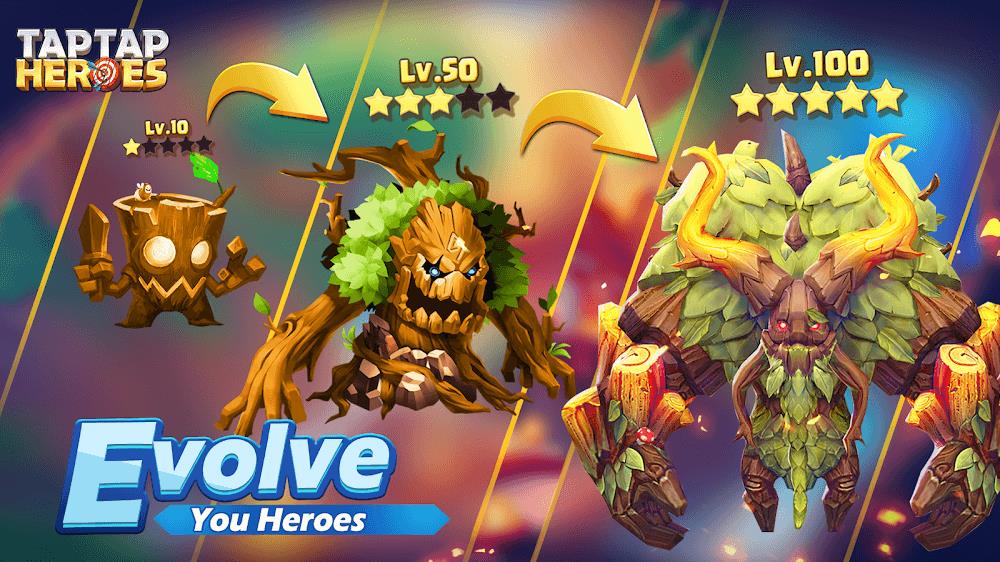 Taptap Heroes: ldle RPG Tangkapan skrin 1